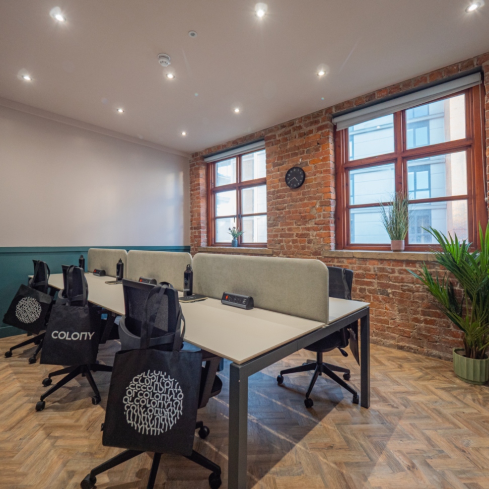 Colony Flint Glass Works  Private Office Product Image